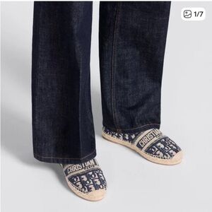 Dior Granville Espadrille
Deep Blue Dior Oblique Embroidered Cotton size 37.5